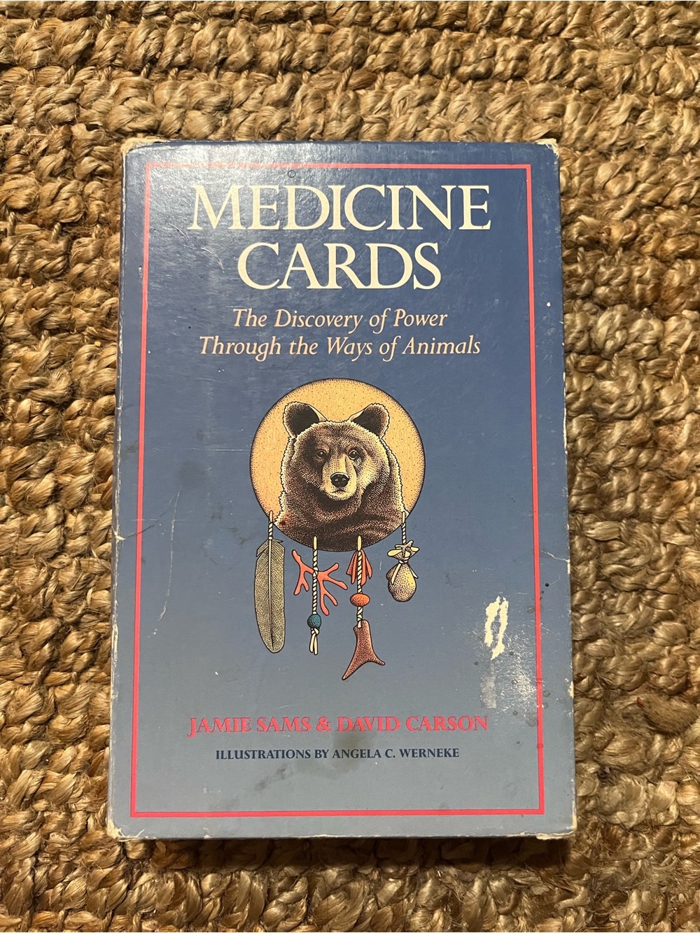 Vintage Medicine Cards Discovery of Power Animal Guide Book Set